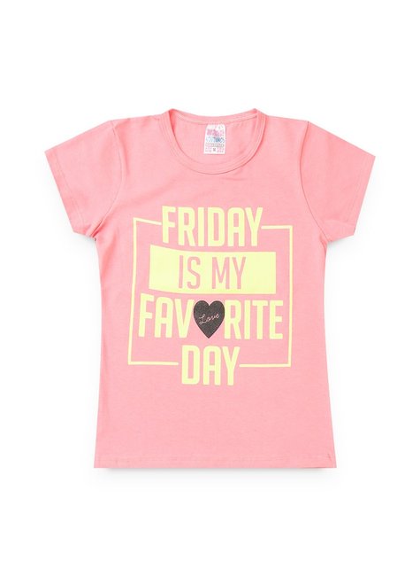 camiseta rosa friday piradinhos