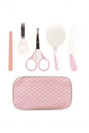 kit rosa bebe piradinhos