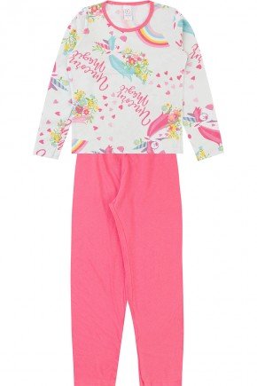 conjunto pijama piradinhos inverno menina verde