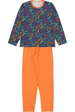 pijama marinho juvenil piradinhos menino