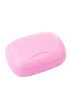 saboneteira rosa bebe piradinhos adoleta