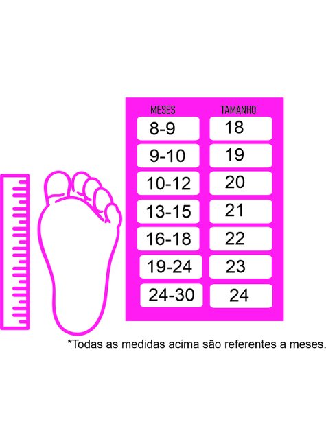 tabela de medidas meninas tamanho 17 18 ao 25 26